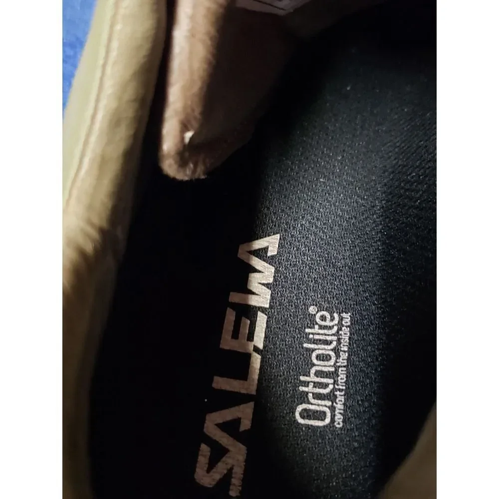 SALEWA WOMEN WANDER HIKER‎ TRAIL LEATHER SHOES BROWN 6